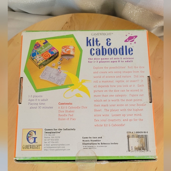New Open Box Kit & Caboodle  Similar to Yahtzee Dice Family Game Kids Holiday - Picture 16 of 16